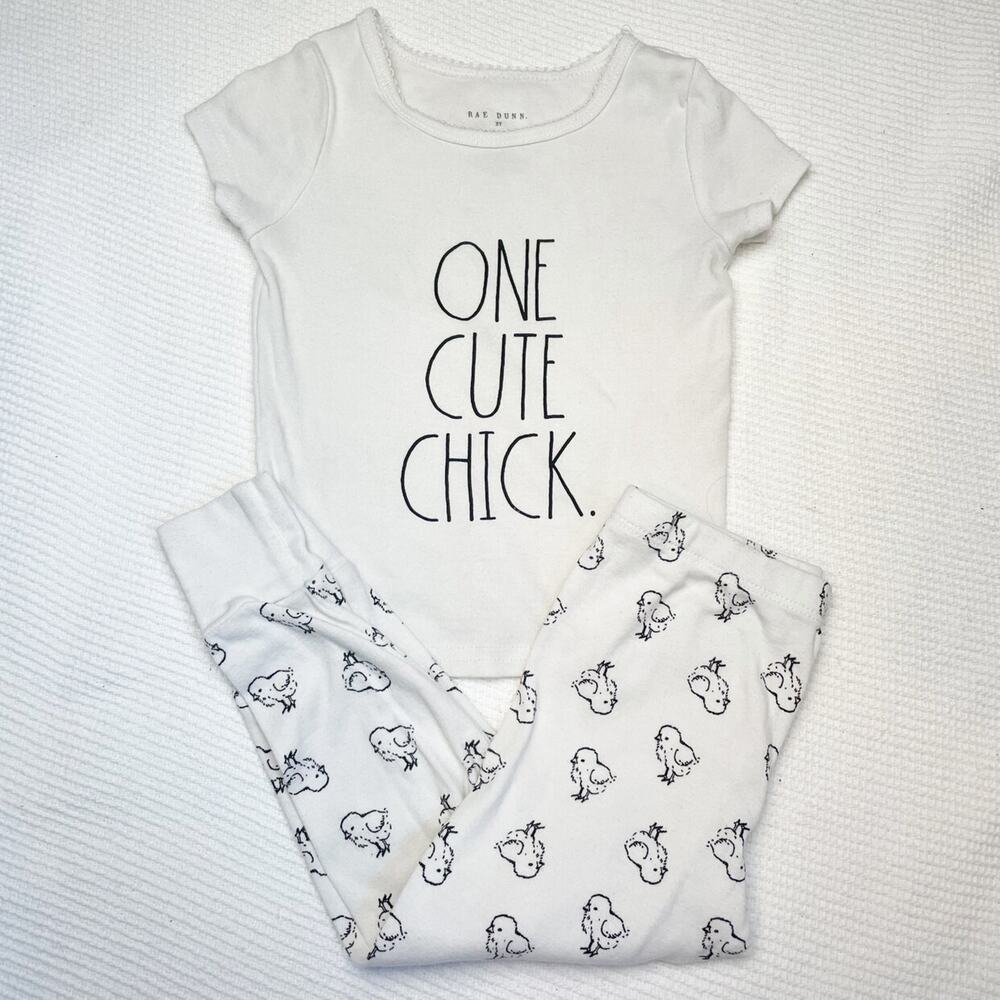 Rae Dunn One Cute Chick Pajamas